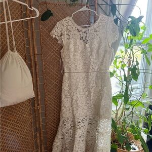 Joie Celedonia Lace Midi Dress